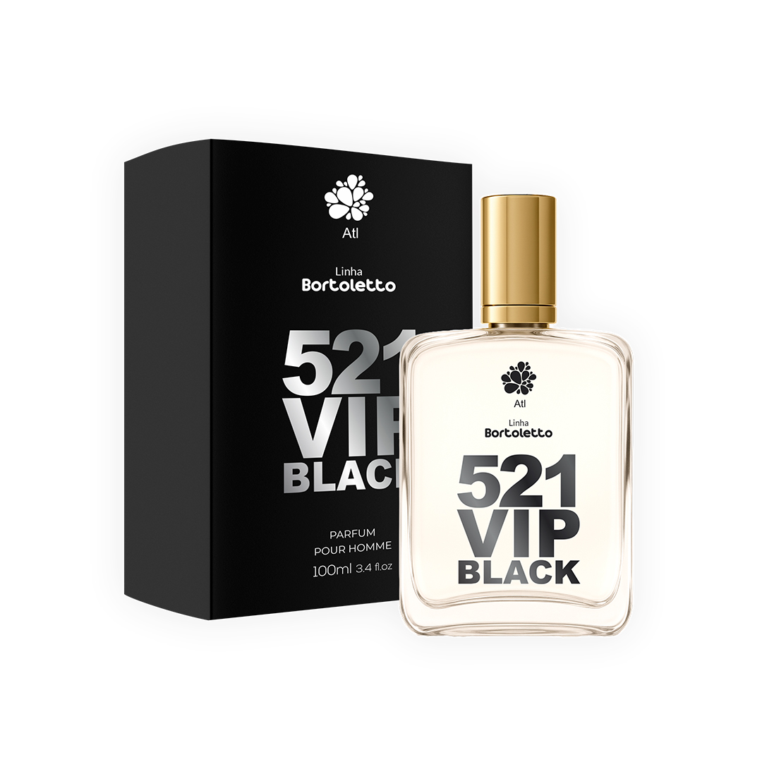 Fragrância 521 Vip Black 100ml
