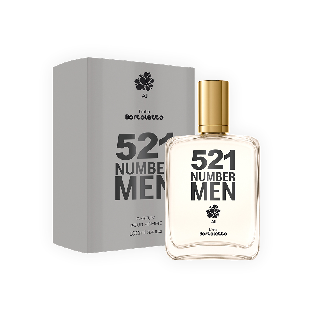 Fragrância 521 Number Men 100ml